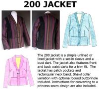 200 Jacket Downloadable Pattern