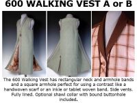 600 Walking Vest Downloadable Pattern